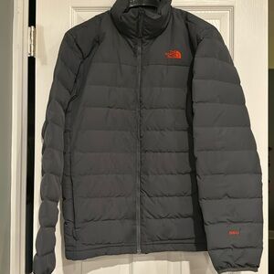 The North Face Grey Puffer Jacket (M)